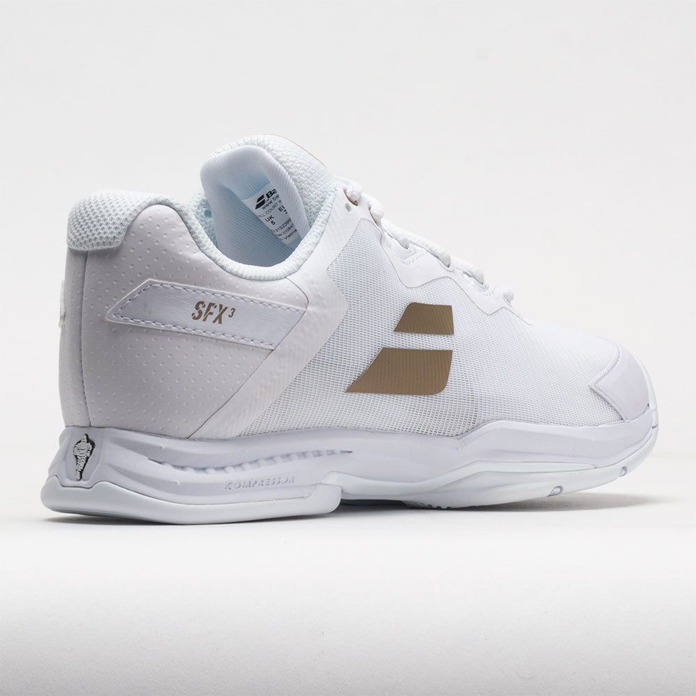 Babolat SFX3 Women's  Wimbledon White/Gold