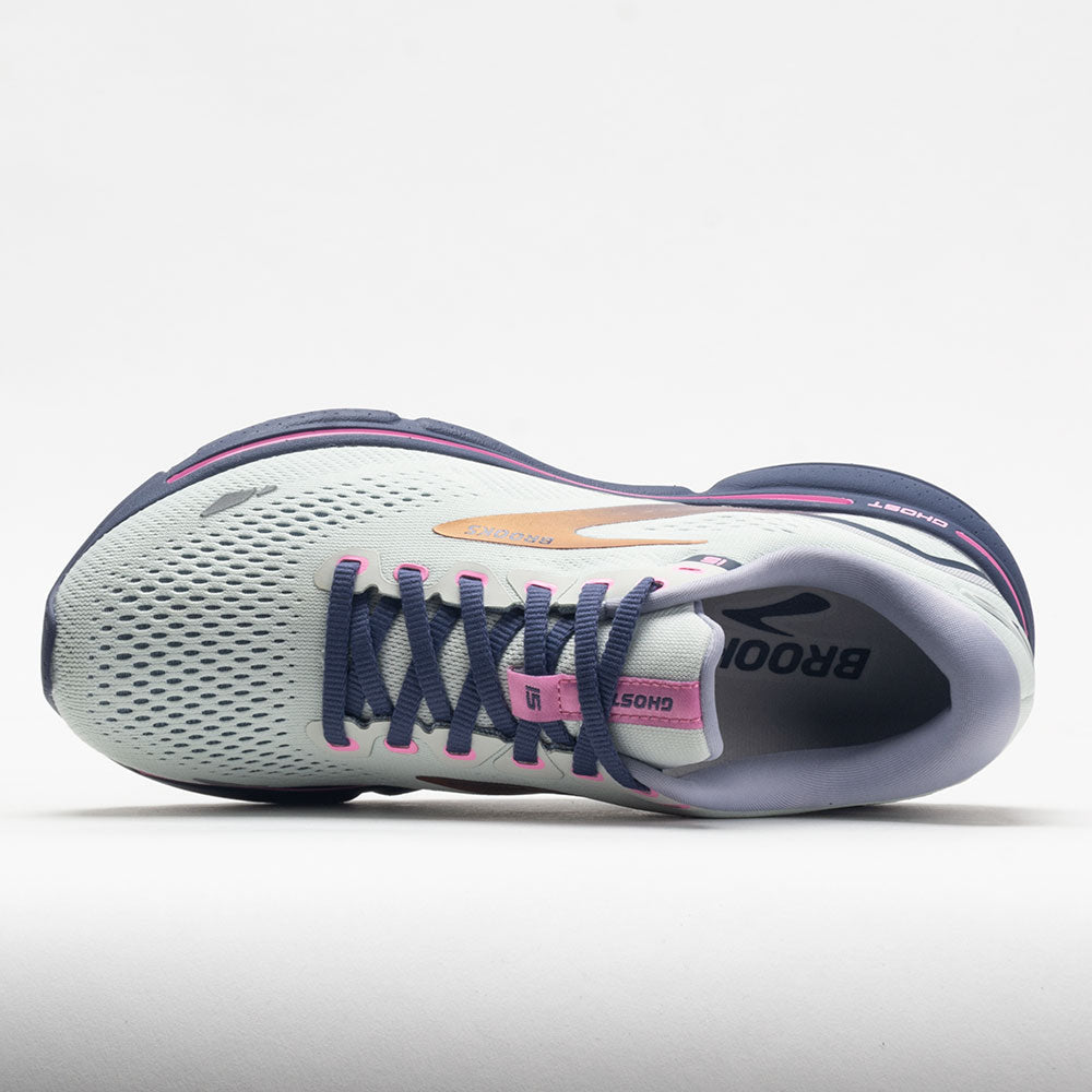 Brooks Ghost 15 Women's  Spa Blue/Neo Pink/Copper