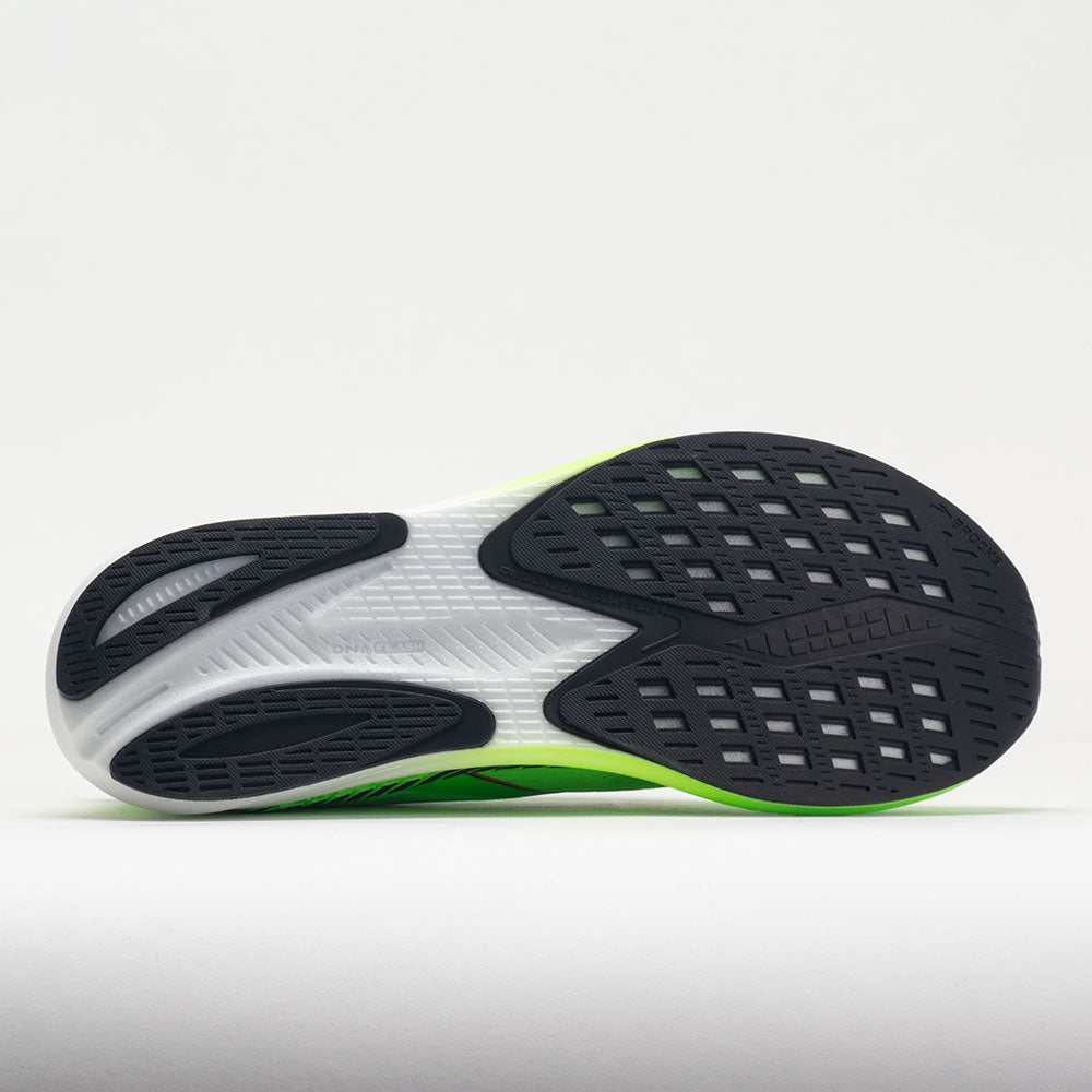 Brooks Hyperion GTS Men's  Green Gecko/Red Orange/White